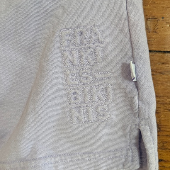 Frankie's Bikinis Lilac Athletic Shorts - Picture 2 of 4